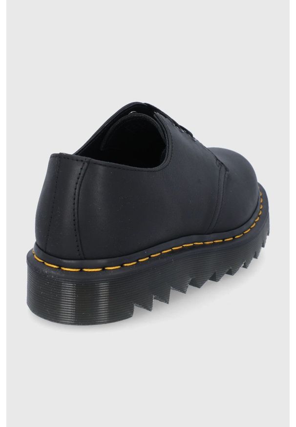 Dr. Martens - Półbuty skórzane 1461 Ziggy. Zapięcie: sznurówki. Kolor: czarny. Materiał: skóra