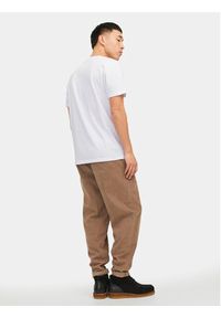 Jack & Jones T-Shirt Corp 12151955 Biały Regular Fit. Kolor: biały. Materiał: bawełna #2