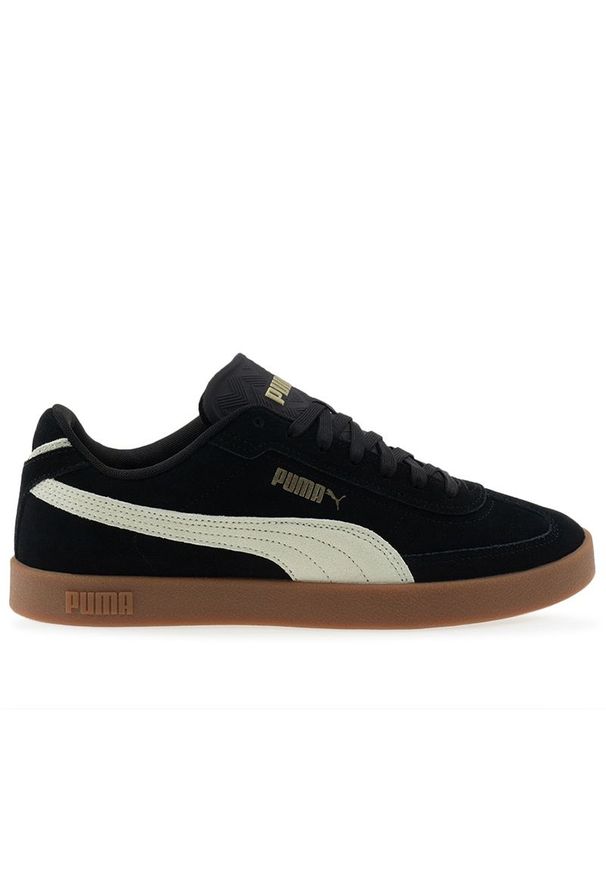 Buty unisex Puma Club II Era 40071701 - czarne. Zapięcie: pasek. Kolor: czarny. Materiał: zamsz, guma. Szerokość cholewki: normalna. Sezon: lato