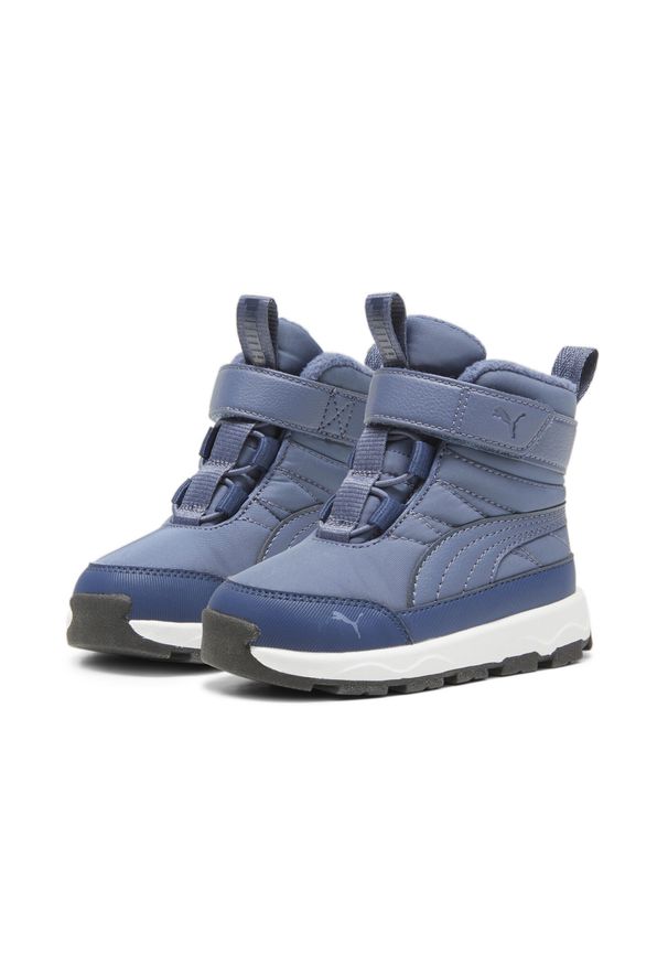 Puma - Buty dla małych dzieci PUMA Evolve PUMA Inky Blue Persian White. Kolor: niebieski, wielokolorowy, biały. Sport: turystyka piesza