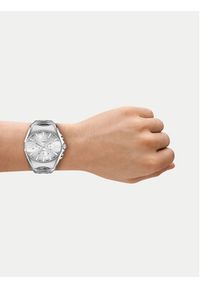 Diesel Zegarek D-Curve Chronograph DZ4694 Srebrny. Kolor: srebrny