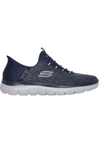 skechers - Buty męskie SKECHERS Summits Key Pace. Kolor: niebieski