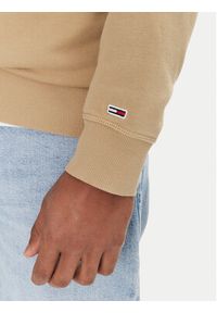 Tommy Jeans Bluza Varsity DM0DM20827 Beżowy Relaxed Fit. Kolor: beżowy. Materiał: bawełna #5