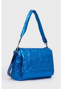 Nobo Torebka. Kolor: niebieski. Materiał: pikowane. Rodzaj torebki: na ramię #3