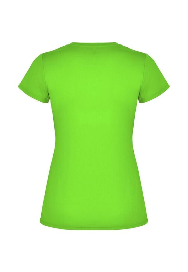 ROLY - Damska Koszulka Sportowa Montecarlo Z Krótkim Rękawem. Kolor: szary. Długość rękawa: krótki rękaw. Długość: krótkie. Sport: turystyka piesza