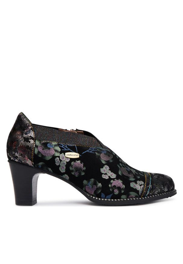 Laura Vita Półbuty Elcodieo 42 Czarny. Kolor: czarny. Materiał: skóra