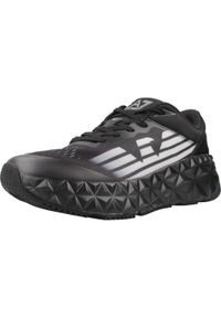 EA7 - Kapcie EMPORIO ARMANI X8X239 XK432 Czarny. Kolor: czarny. Materiał: tkanina. Sport: turystyka piesza