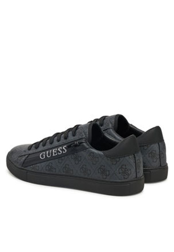 Guess Sneakersy FMJTIK FAL12 Czarny. Kolor: czarny. Materiał: skóra