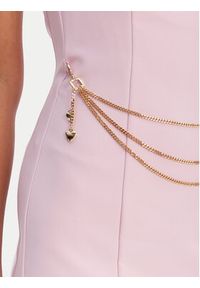 Fracomina Sukienka koktajlowa FR26SD2017W42901 Różowy Slim Fit. Kolor: różowy. Materiał: syntetyk. Styl: wizytowy #6