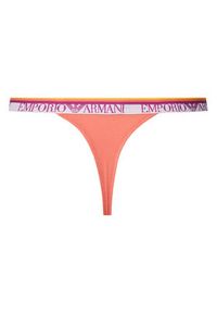 Emporio Armani Underwear Komplet 2 par stringów EW000405 AF10883 M4008 Różowy. Kolor: różowy. Materiał: bawełna