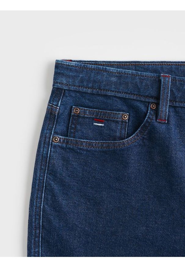 Reserved - Jeansy straight fit - granatowy. Kolor: niebieski
