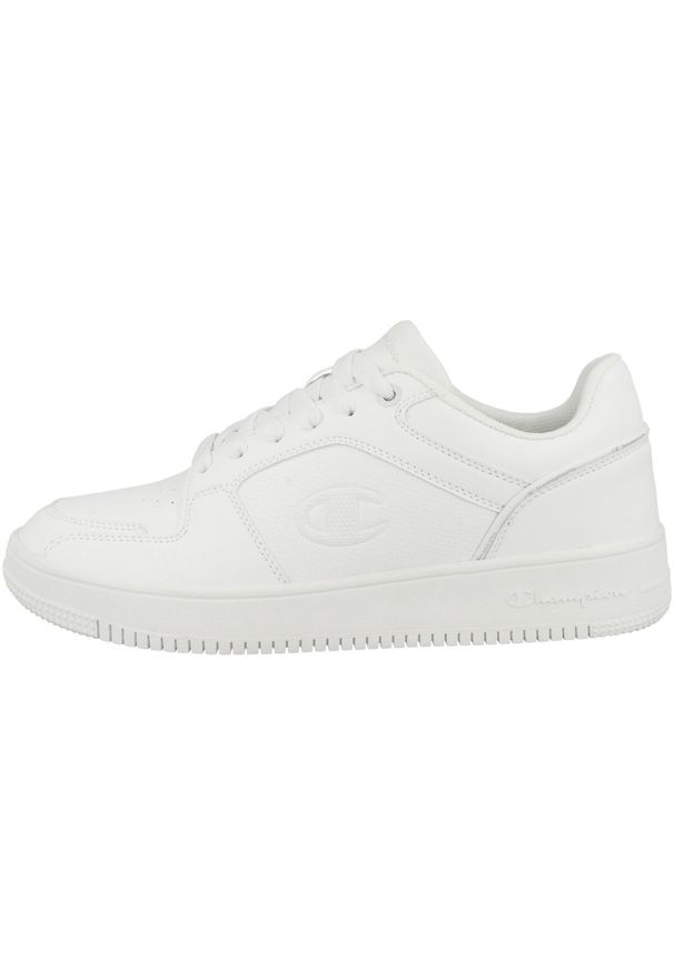 Champion - Buty na co dzień męskie CHAMPION REBOUND18. Okazja: na co dzień. Zapięcie: sznurówki. Kolor: biały. Materiał: materiał. Szerokość cholewki: normalna. Sport: turystyka piesza