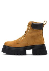 Jenny Fairy Trapery Roseline HY5302-1 Brązowy. Kolor: brązowy. Materiał: syntetyk #4