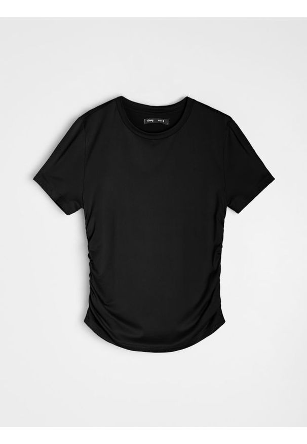 Sinsay - Bluzka - czarny. Kolor: czarny