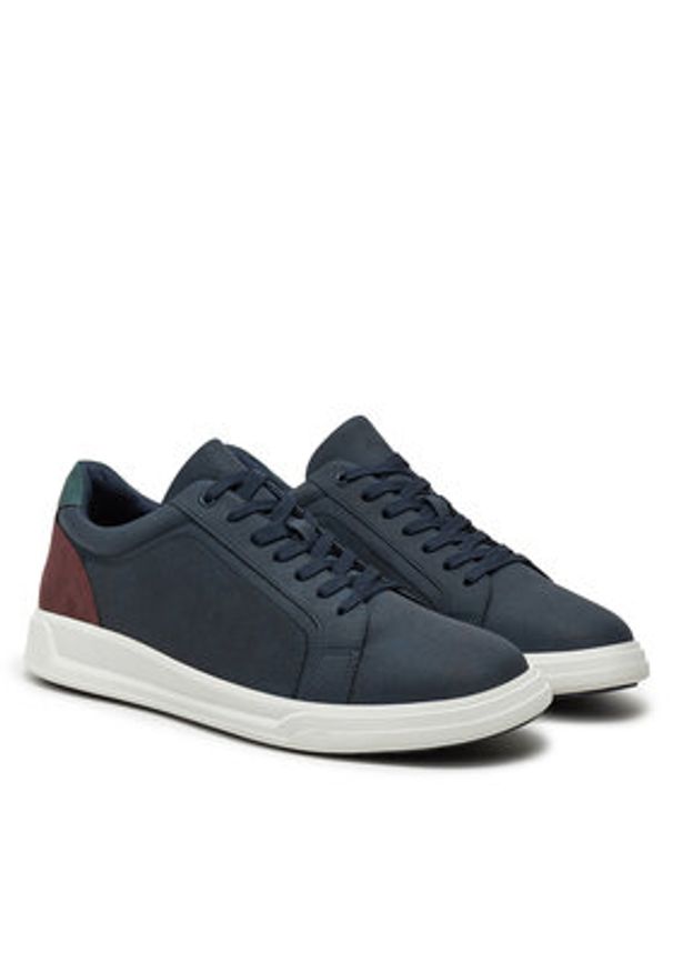 Aldo Sneakersy Ogspec 13847701 Granatowy. Kolor: niebieski. Materiał: skóra