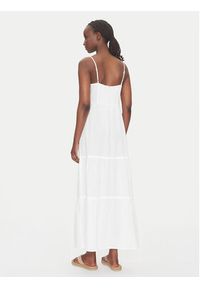 Vero Moda Sukienka letnia Quincy 10324588 Biały Regular Fit. Kolor: biały. Materiał: bawełna. Sezon: lato #4