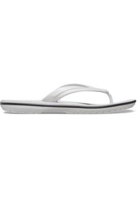 Japonki męskie Crocs Crocband Flip. Zapięcie: bez zapięcia. Kolor: szary. Materiał: syntetyk, materiał. Szerokość cholewki: normalna. Sport: turystyka piesza, pływanie