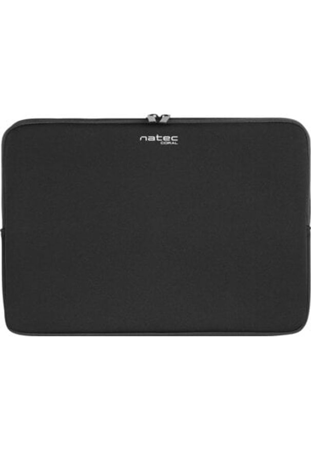 Etui do laptopa NATEC Coral 13.3 cali Czarny. Kolor: czarny. Materiał: materiał. Styl: biznesowy