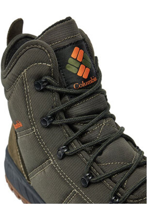 columbia - Columbia Śniegowce Fairbanks Omni-Heat 2100831 Zielony. Kolor: zielony. Materiał: materiał