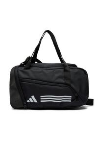 Adidas - adidas Torba Essentials 3-Stripes Duffel Bag IP9861 Czarny. Kolor: czarny. Materiał: materiał