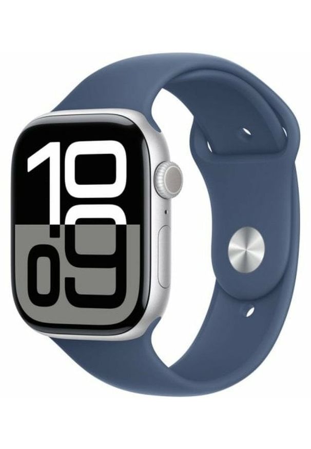 APPLE - Smartwatch Apple Series 10 GPS 42mm Srebrzysty 46 mm. Rodzaj zegarka: smartwatch