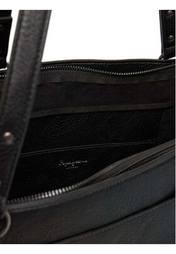 Pepe Jeans Torebka Bellamie Code PL0300005 Czarny. Kolor: czarny. Materiał: skórzane
