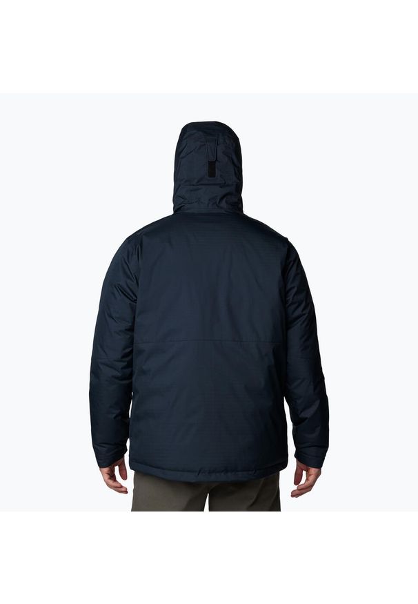 columbia - Kurtka puchowa męska Columbia Oak Harbor II Insulated. Kolor: czarny. Materiał: puch. Sport: turystyka piesza