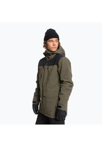 Kurtka snowboardowa męska Quiksilver Fairbanks. Kolor: zielony. Sport: snowboard