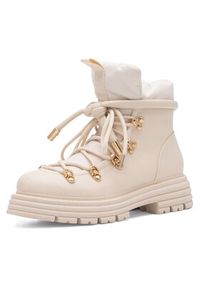 DeeZee Trzewiki LEDA WS6126-09 Beżowy. Kolor: beżowy. Materiał: materiał #5