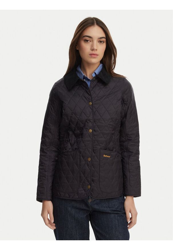 Barbour Kurtka przejściowa Annandale LQU0475NY91 Granatowy Regular Fit. Kolor: niebieski. Materiał: syntetyk