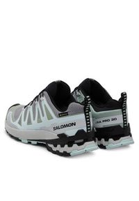salomon - Salomon Buty do biegania Xa Pro 3D V9 Gore-Tex L47823100 Szary. Kolor: szary. Materiał: materiał. Technologia: Gore-Tex #6