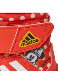 Adidas - adidas Śniegowce Winterplay x Disney Shoes Kids IG7191 Czerwony. Kolor: czerwony. Materiał: materiał. Wzór: motyw z bajki #6