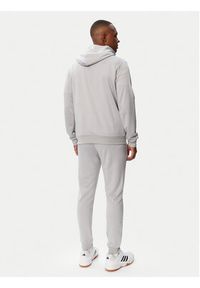 Adidas - adidas Dres Big Logo Hooded Tracksuits KB8809 Szary Regular Fit. Kolor: szary. Materiał: syntetyk #3