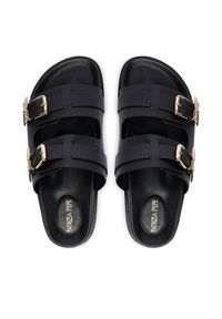 Patrizia Pepe Klapki PPJ407.31 Czarny. Kolor: czarny. Materiał: skóra #6