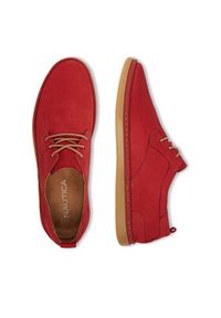 Nautica Półbuty CEO-VITO-04N MB Czerwony. Kolor: czerwony. Materiał: nubuk, skóra #3