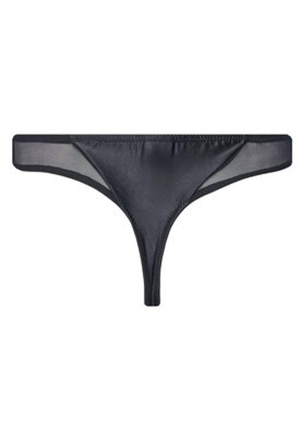 Hunkemöller Stringi Zoe 303112 Czarny. Kolor: czarny. Materiał: syntetyk