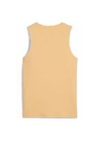 Podkoszulek Puma Her Tank Top, Kobiety. Kolor: żółty, pomarańczowy, wielokolorowy. Materiał: bawełna, materiał