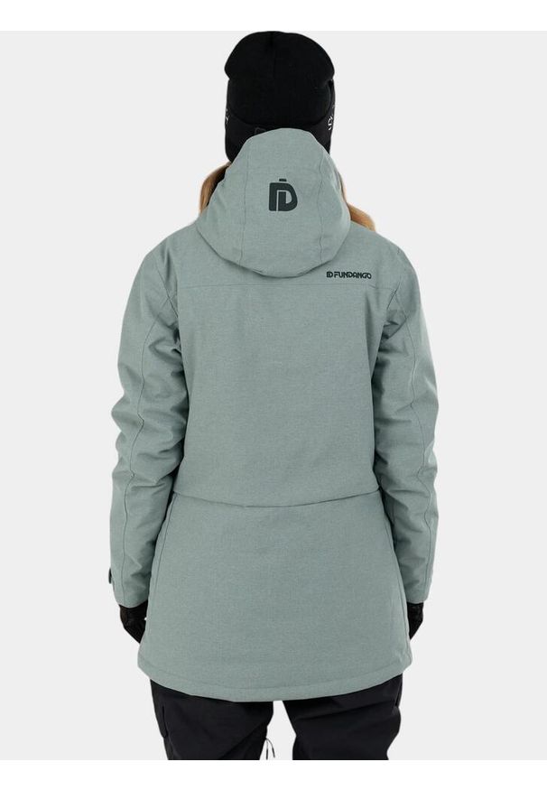 FUNDANGO - Kurtka Narciarska Damska Fundango Pemberton Eco Allmountain. Kolor: zielony. Materiał: materiał. Sezon: zima. Sport: narciarstwo