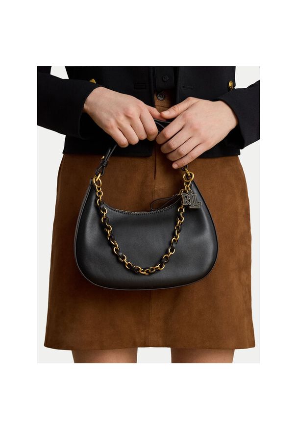 Lauren Ralph Lauren - Torebka LAUREN RALPH LAUREN. Kolor: czarny
