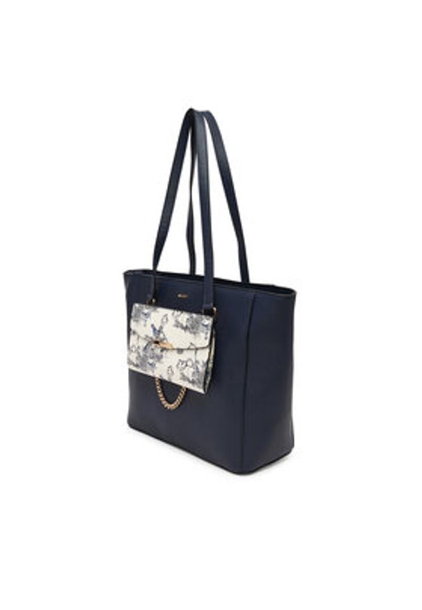 Aldo Torebka Manerelden 14091118 Granatowy. Kolor: niebieski. Materiał: skórzane