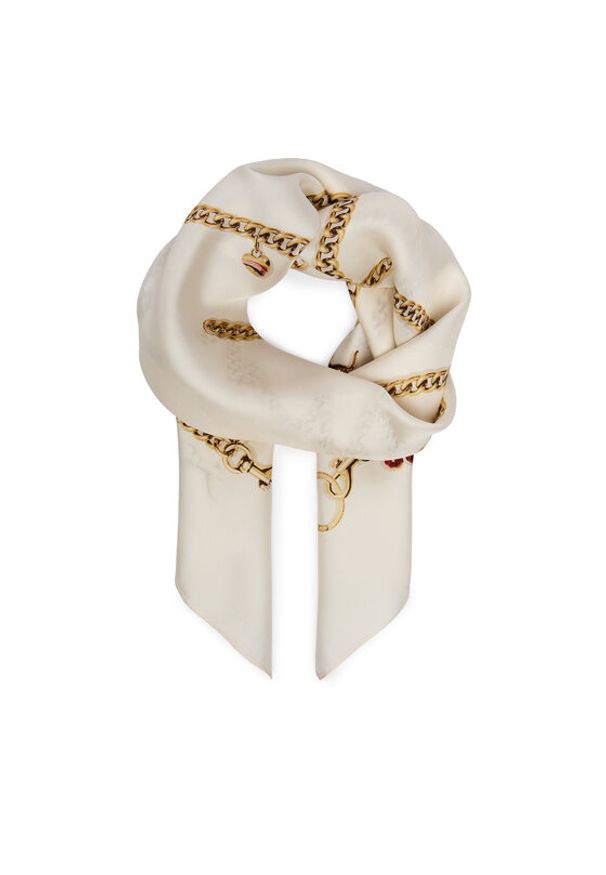 Coach Chusta jedwabna 29CEH35 Kremowy. Kolor: kremowy. Materiał: jedwab