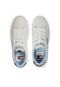 Tommy Jeans Sneakersy Tjw City Flatform EN0EN02500 Écru. Materiał: skóra #3
