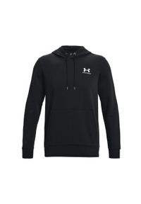 Bluza z kapturem Under Armour Essential Fleece. Typ kołnierza: kaptur. Kolor: szary, biały, wielokolorowy, czarny. Styl: sportowy. Sport: fitness #1