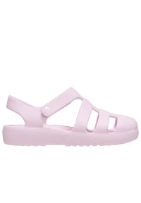 Sandały dziecięce Crocs Classic Fisherman Sandal 210626-6ZW - różowe. Kolor: różowy. Materiał: materiał. Styl: sportowy