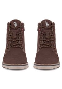U.S. Polo Assn. Trapery POLY001M/DLT1 Brązowy. Kolor: brązowy. Materiał: nubuk, skóra #4