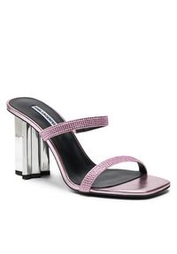 Karl Lagerfeld - KARL LAGERFELD Klapki KL33921 Różowy. Kolor: różowy. Materiał: materiał #3