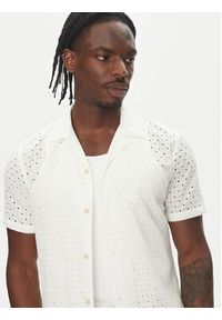 Lindbergh Koszula 30-203569 Biały Relaxed Fit. Kolor: biały. Materiał: bawełna #4