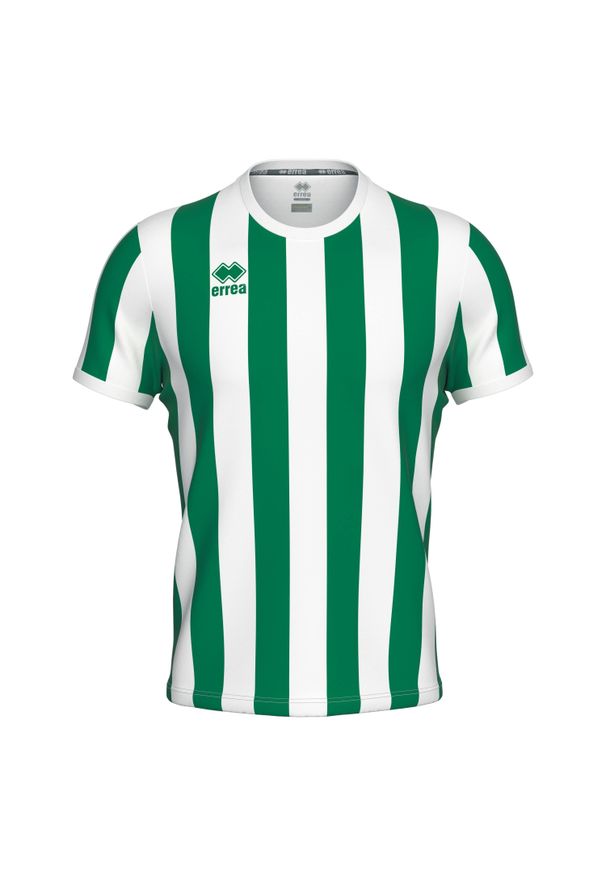 ERREA - Koszulka Errea Strip. Kolor: biały, wielokolorowy, zielony. Sport: piłka nożna