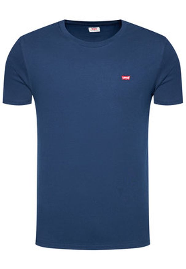 Levi's® T-Shirt The Original 56605-0017 Granatowy Regular Fit. Kolor: niebieski. Materiał: bawełna