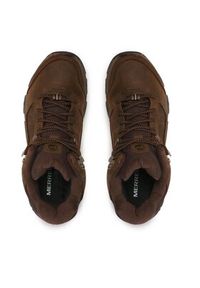 Merrell Trekkingi Moab Adventure 3 Mid Wp J003821 Brązowy. Kolor: brązowy. Materiał: nubuk, skóra. Sport: turystyka piesza